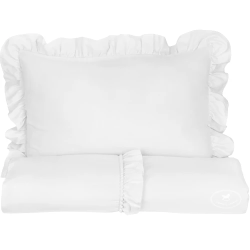 Pościel Junior bez wypełnienia Boho Biała