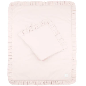 Bedding SG filled Baby with ruffles Powder Pink