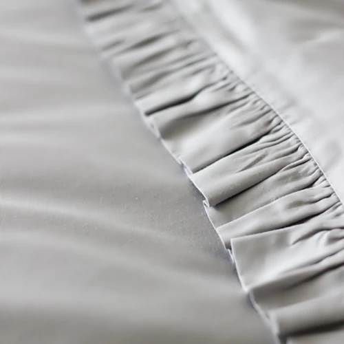 Bedding SG filled Newborn with ruffles Grey