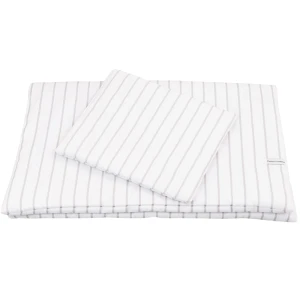 Pościel niemowlęca Stripes z wypełnieniem Szary