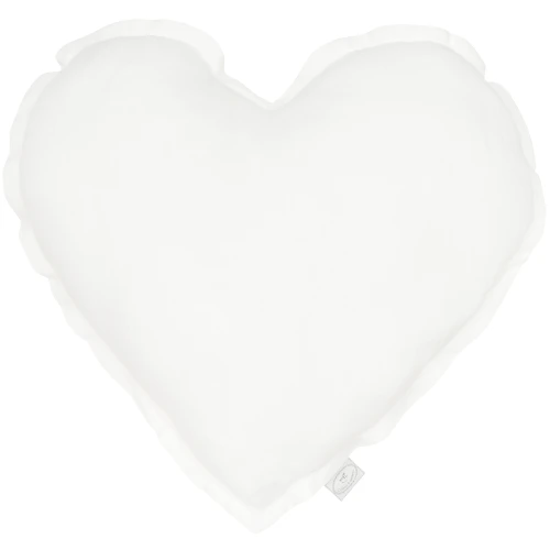 Heart pillow PN White 