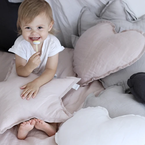 Heart pillow PN Powder pink 