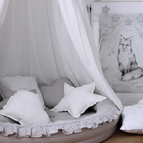 Heart pillow PN Light grey