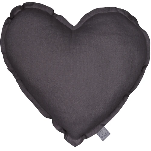 Heart pillow PN Graphit
