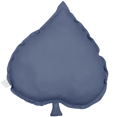 Poduszka PN liść lipy Denim