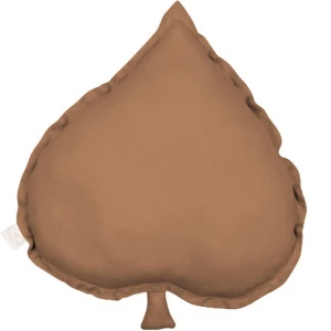 Poduszka PN liść lipy Czekoladowa