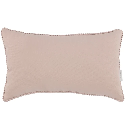 Boho rectangular bubble pillow Powder pink