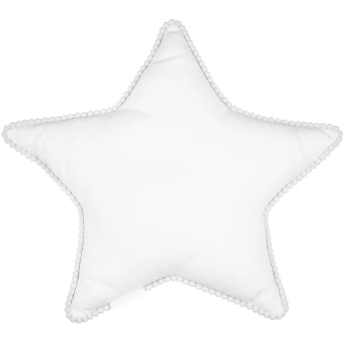 Bubble star pillow White