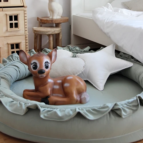 Bubble star pillow White