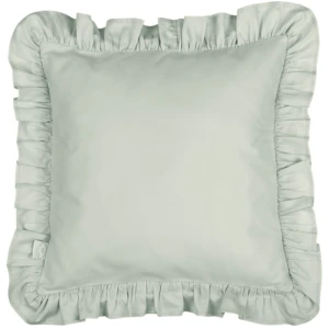 Pillow with ruffles SG Sage green