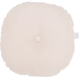 Poduszka Basic okrągła z guzikiem Pudrowy róż