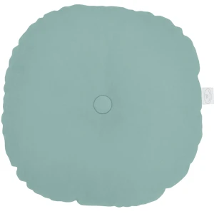 Round Basic pillow with button Silit green