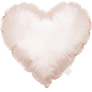 Heart pillow Shiny Powder pink