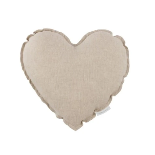 Mini heart pillow PN Natural