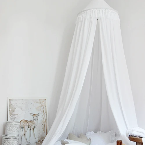 Boho Canopy  fi 50 Fringe White