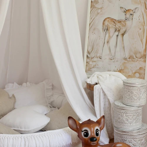 Boho Canopy  fi 50 Fringe White