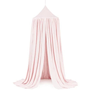 Baldachim fi 70 bawełniany Pudrowy róż