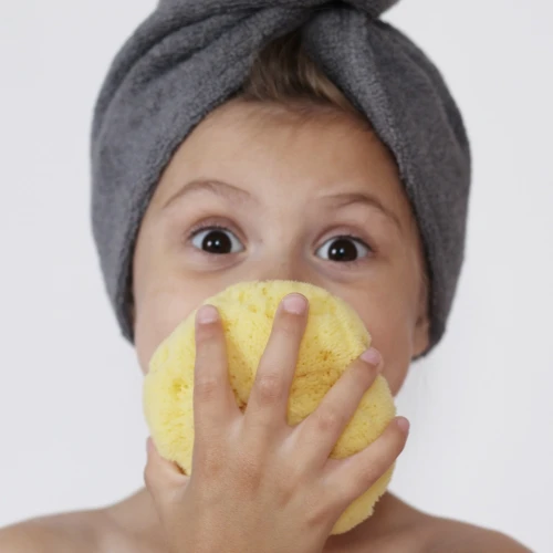 Turban kąpielowy dla dorosłych Szary