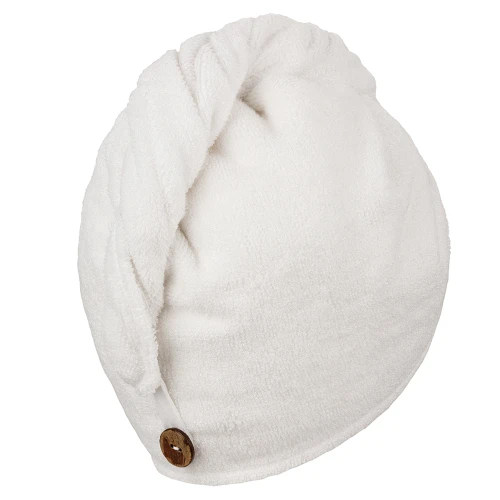 Turban kąpielowy dziecięcy Biały