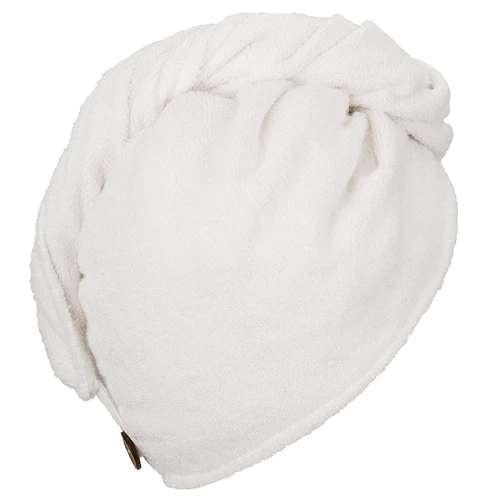 Turban kąpielowy dla dorosłych Biały