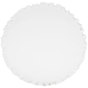 Playmat Basic with ruffles White