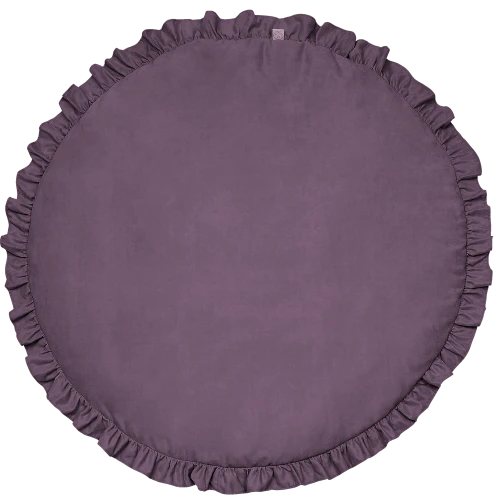 Playmat Basic with ruffles Moody violet