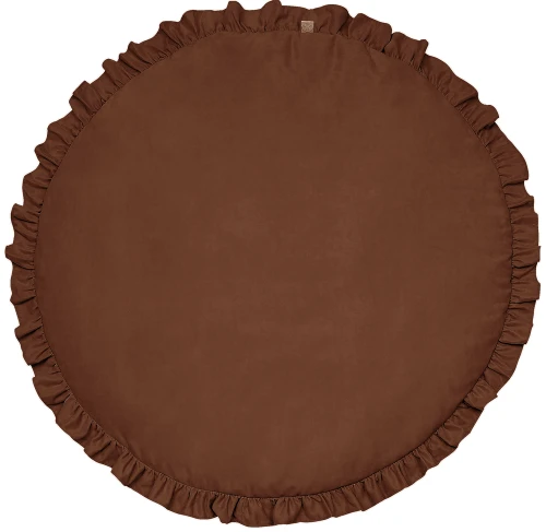 Mata Basic z falbanką Czekoladowa