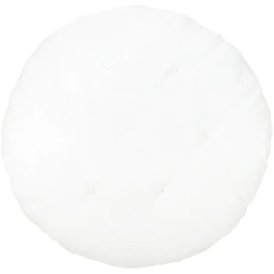 Pikowana lniana mata PN Biały