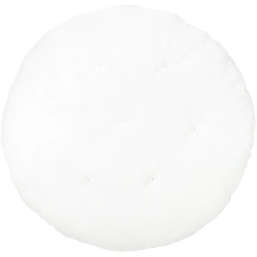 Pikowana lniana mata PN Biały