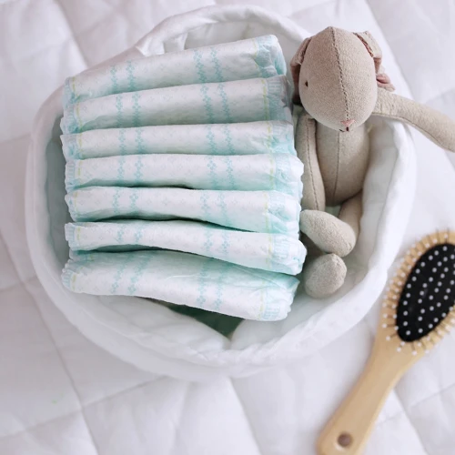 Round basket PN White