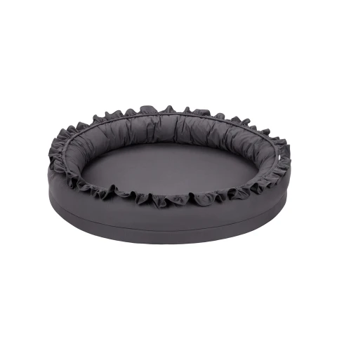 Small Junior nest Basic with ruffles Graphite