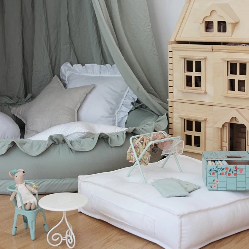 Basic Junior nest Sage green