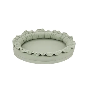 Small Junior nest Basic with ruffles Sage green
