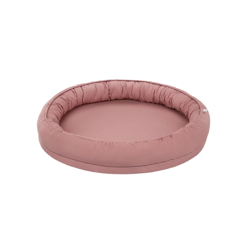 Mały junior nest Basic bez falbanki Blush