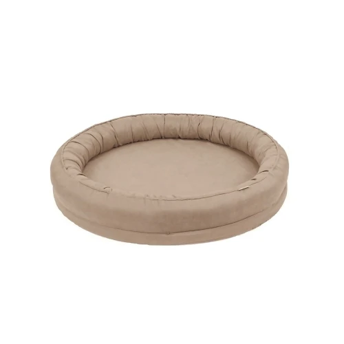 Mały junior nest Basic bez falbanki Cappuccino