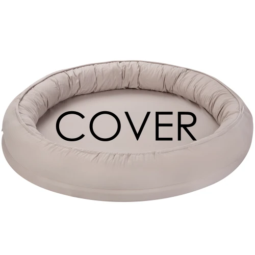 Pokrowiec Junior nest BC Ciemny beż bez falbanki