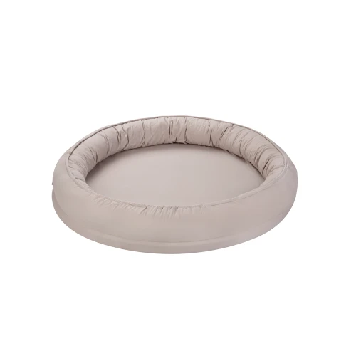 Mały junior nest Basic bez falbanki Ciemny beż