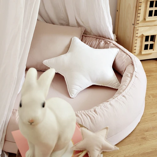 Basic Junior nest without ruffles Powder pink