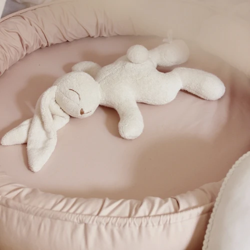 Small Junior nest Basic without ruffles Powder pink