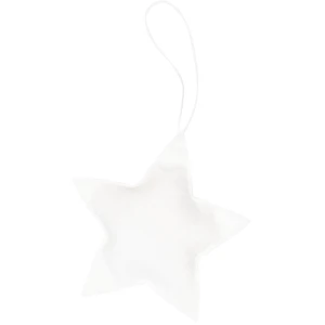 Star decoration  White