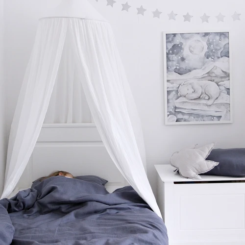 Lovely Bear Poster White / denim