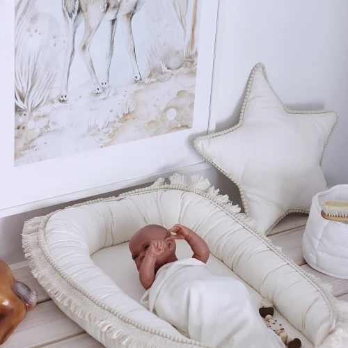 Lovely Fawn Poster White / caramel
