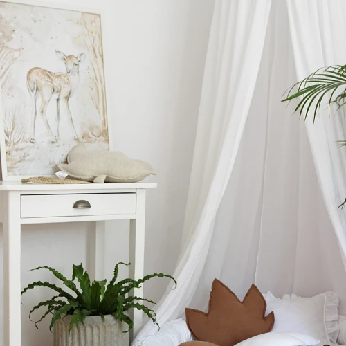 Lovely Fawn Poster White / caramel