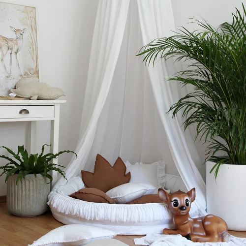 Lovely Fawn Poster White / caramel