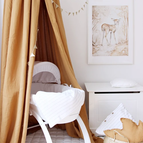 Lovely Fawn Poster White / caramel