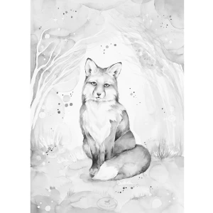 Lovely Fox Poster
