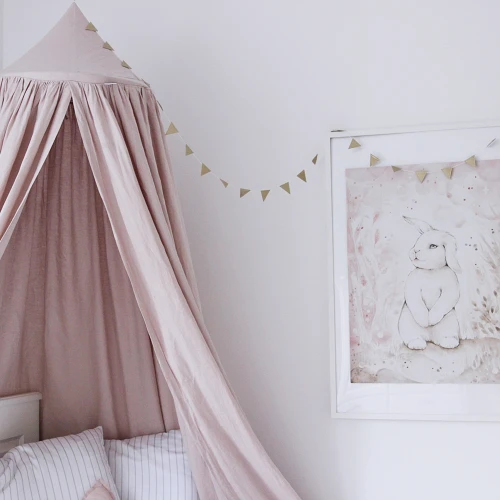 Tiny triangle garland Shiny Gold