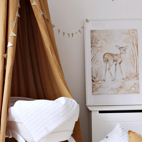 Tiny triangle garland Shiny Gold