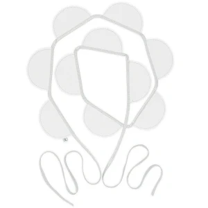 Garland Party PN White with silver