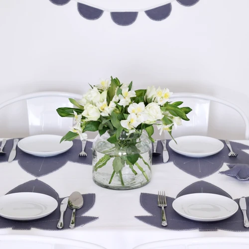 Girlanda Party PN Denim ze srebrem